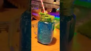 Mocktail Ice Cold Drink😍😍 #mocktail #ice #drink #mocktaillove #love #colddrink #trainserves #mjvlogs