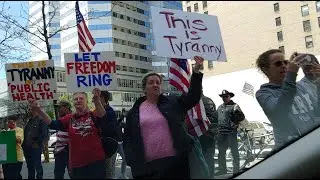 Pittsburgh protest against government overreach