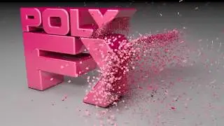 Cinema 4d Tutorial PolyFX Animated Text Destruction
