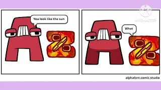 comic studio alphabet lore #alphbetlore