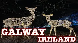 Galway City Centre Ireland 🇮🇪 Christmas Lights 2021
