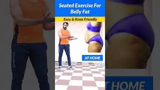 Seated exercise for belly fat #ytshorts #weightloss #workout #fatloss #bellyfat #exercise #shorts