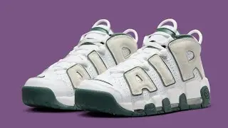 NBA 2K24 Nike Air More Uptempo Vintage Green