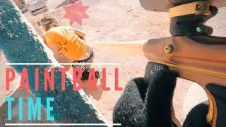PAINTBALLING AT (LAS VEGAS PREMIER PAINTBALL)