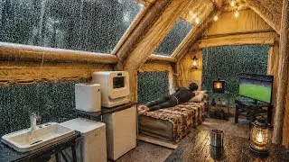 1% LUXURY CAMPING IN THE RAIN ⭐ 5-STAR INFLATABLE HOME?