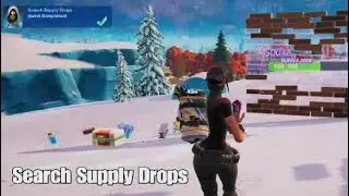Search Supply Drops - Fortnite Cracking the Vault Most Wanted Quest