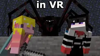 torturing my friend with my evil VR spider maze