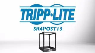 Tripp Lite 13U 4-Post Open Frame Rack SR4POST13