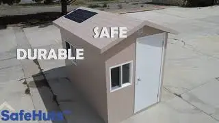 SafeHuts™ Temporary Fiberglass Shelter for our Homeless Population