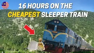 WORLD CHEAPEST SLEEPER TRAIN ?  | Jungle Train in malaysia. 🇲🇾