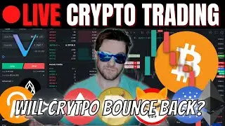 LIVE Bitcoin $100.000 Trading | Crypto News, BTC, ETH, ADA, XRP, OMI, XTZ, MATIC