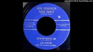Fred Newton - You're My Greatest Sin - New Dominion Barn Dance (VA)