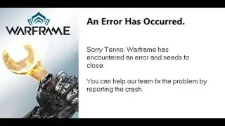 WARFRAME &mdash; Exodia приводит к вылету игры | Руководство по сборке
