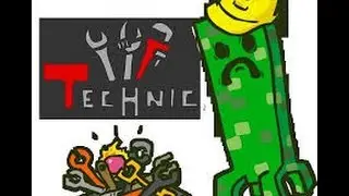 Minecraft Technic Pack Ep #1 Casuta!