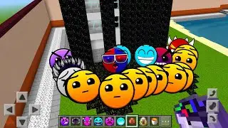 Lobotomy Dash Nextbots в Pibby Glitch Addon для Minecraft PE