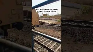 22939 Okha Bilaspur Express at MPS 110 Kmph 🔥 #shorts