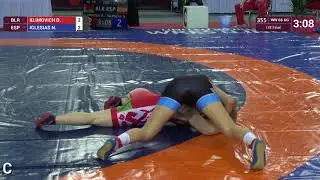 1/8 WW - 66 kg: D. KLIMOVICH (BLR) v. N. IGLESIAS (ESP)