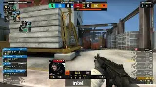 INSANE CLUTCH TO KEEP FNATIC ALIVE: Alex 1v4
