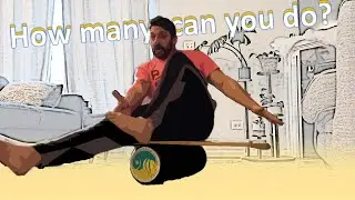 Balance Board Toe Taps - Challenge Sunday 6