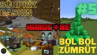 TEK KALP İLE BASKIN!!! Minecraft Tek Kalp Hardcore #5 T&uuml;rk&ccedil;e