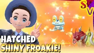 SHINY FROAKIE! Plus Shiny Gyarados and Shiny Floatzel | Pokemon Violet Live Stream