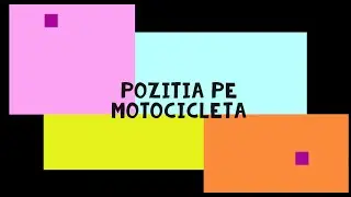 Pozitia pe motocicleta - profa de moto - scoala moto ami