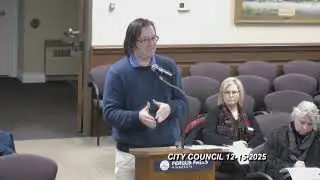 Fergus Falls MN City Council Meeting 12-15-2025
