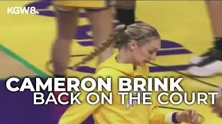 LA Sparks' Cameron Brink returns from knee injury
