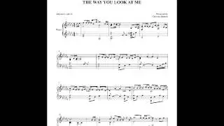The Way You Look At Me  Christian Bautista Piano Cover) by aldy32