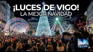No esperaba esto… las luces de Navidad de Vigo | Vlog