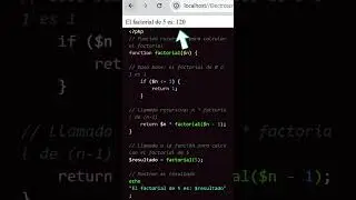 &iexcl;Entiende las Funciones Recursivas en PHP! Calcula el Factorial y M&aacute;s | ElectroScript