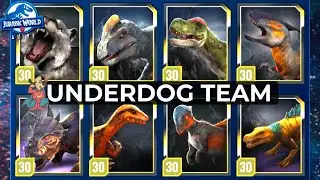 Can UNDERDOGS Really Beat HIGH TYRANTS in Jurassic World Alive PVP?