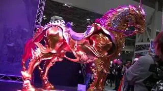 GARO - Madouba Gouten - Life-Sized Statue 牙狼 魔導馬 轟天 @ AJ2017