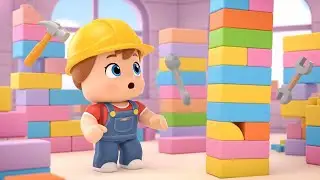 Roblox Baby Builder Dropped the Tower 🧱 | Kids Songs & Nursery Rhymes