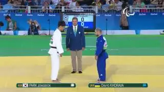 Judo | KOREA vs UKRAINE | Men's -66kg Bronze Medal Contest A | Rio 2016 Paralympic Games