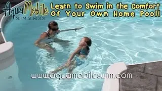 Learn to Swim At Home with AquaMobile Private Swim Lessons!