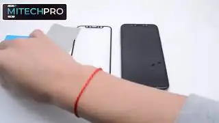 Installation of 3D/2.5D Screen Protector