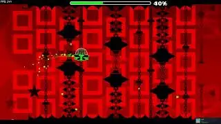 Geometry Dash - Death Moon - Easy Demon - TAS Run - impossible Wave clicks