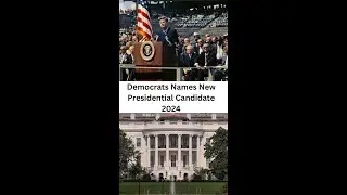 Democrats Names New Presidential Candidate 2024 #usanews #usaelections #uselections2024 #usa