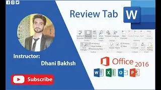 How to Use Review Tab in Word | All option Explained of Review Tab #dhanibakhsh