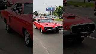1970 Dodge Coronet R/T Classic Car Drive By Engine Sound Woodward Dream Cruise 2024