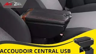 Accoudoir central USB pour voitures
