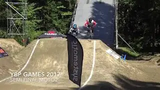 YBP GAMES 2017 | BMX RACE Semi Final Moto2 | Kohei Yoshii vs Asuma Nakai