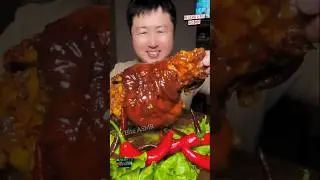 Can I Handle This Spicy Braised Pork Leg Challenge? 🌶️👀