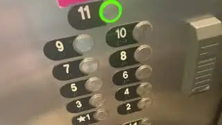 Otis Series 4 traction elevators @ Aloft Downtown Houston, TX