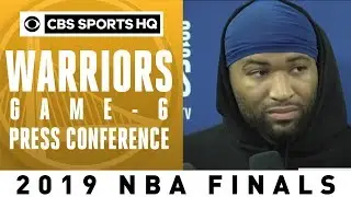 Golden State Warriors Game 6 Press Conference | 2019 NBA FInals | CBS Sports HQ