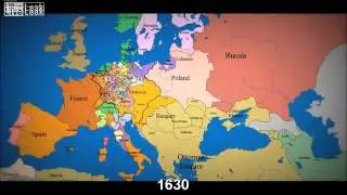 LiveLeak com abkebab's Map of Europe 1000 AD to present with timeline comments