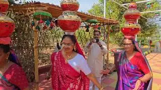5 February 2025 Visnagar Angel Park mein Gokul gaon ka Jhalak