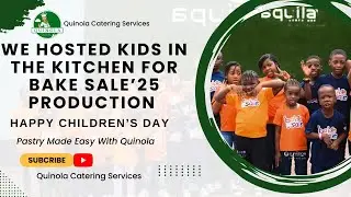 HAPPY CHILDREN&rsquo;S DAY | BAKE SALE&rsquo;25 | QUINOLA CATERING SERVICES #bakesale #chinchin #charity