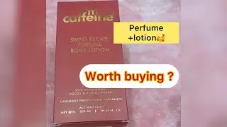 Mcaffeine perfume body lotion Honest review | worth Buying ?